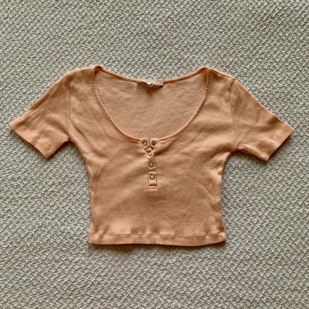 Pink Crop Top